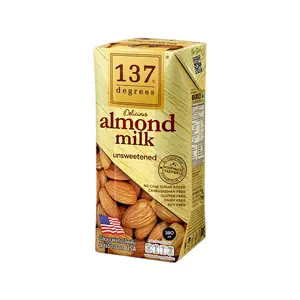 Sữa Hạnh Nhân Không Đường, Almond Milk, Unsweetened (180ml) - 137 DEGREES